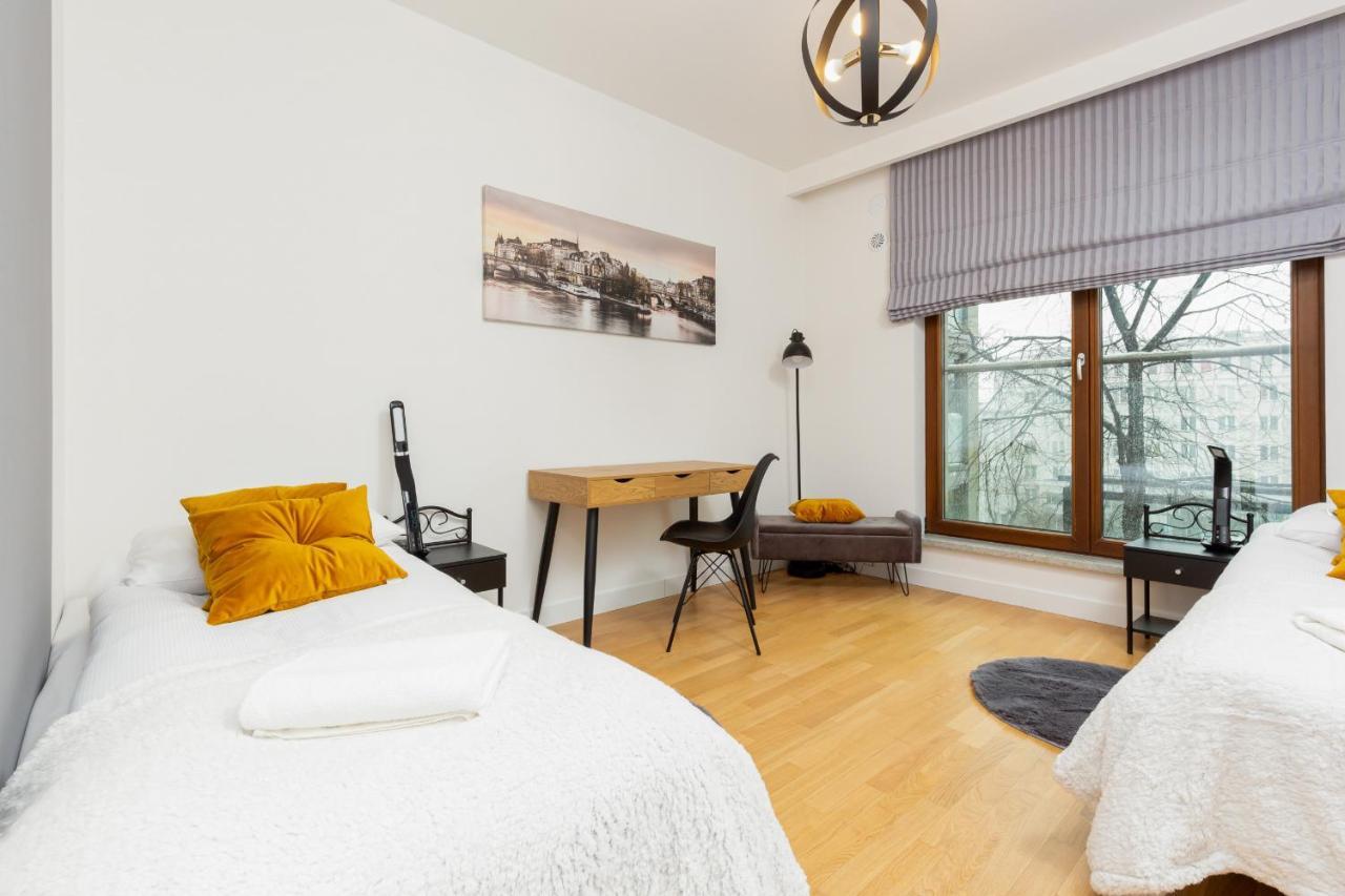 Park Arkadia Apartment With Parking Mokotow By Noclegi Renters Warszawa Exteriör bild