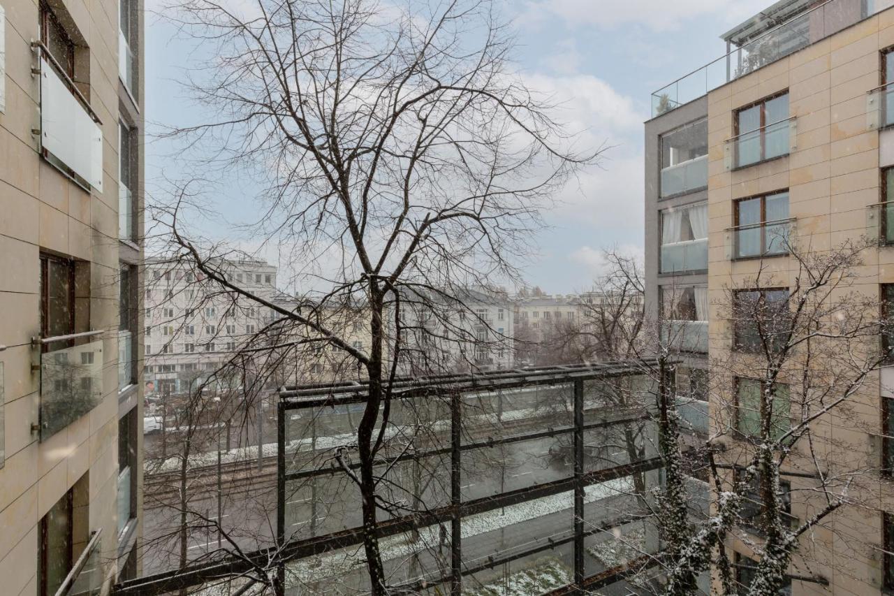 Park Arkadia Apartment With Parking Mokotow By Noclegi Renters Warszawa Exteriör bild